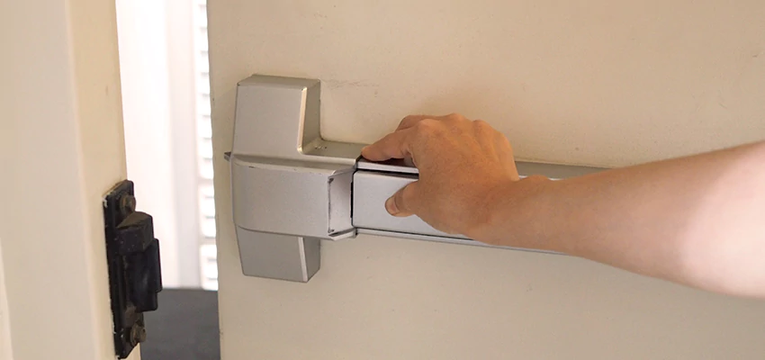 Roller Gate Panic Bar Installation in Tamalpais-Homestead Valley, California
